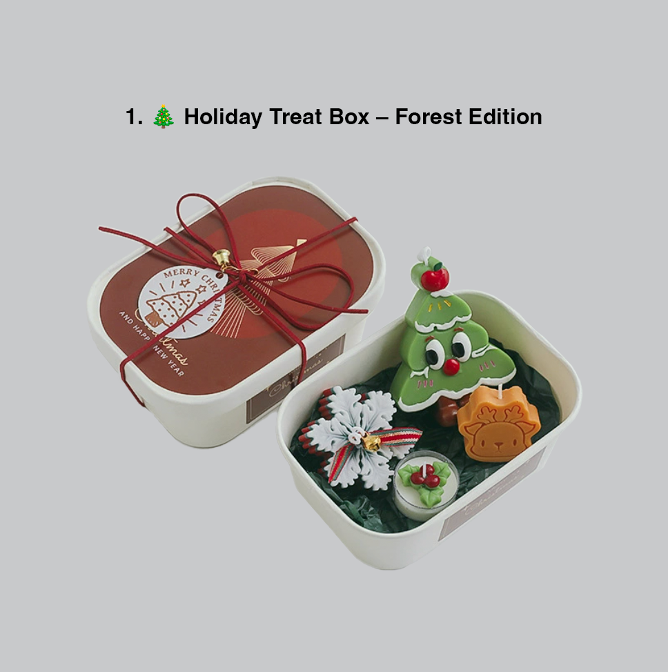 Holiday Candle Gift Box Set