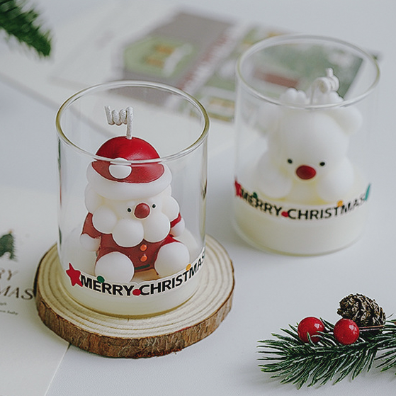 Christmas Cup Candle