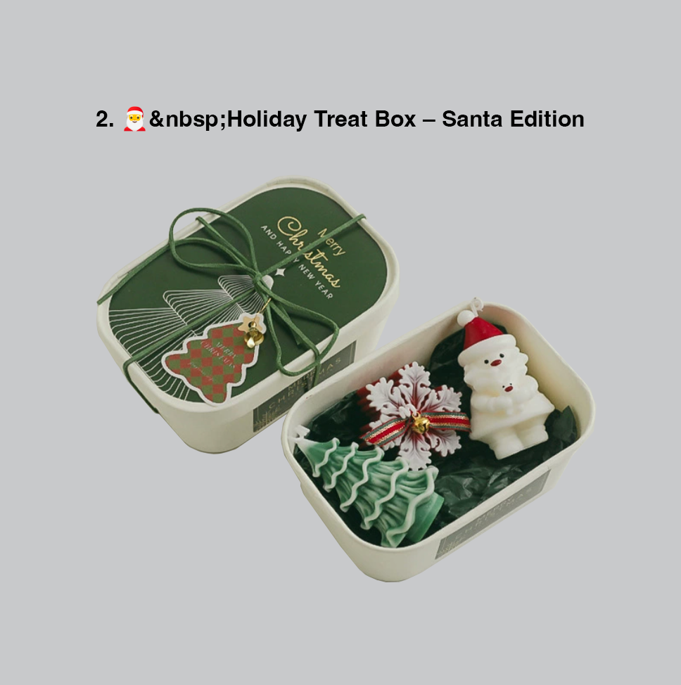 Holiday Candle Gift Box Set