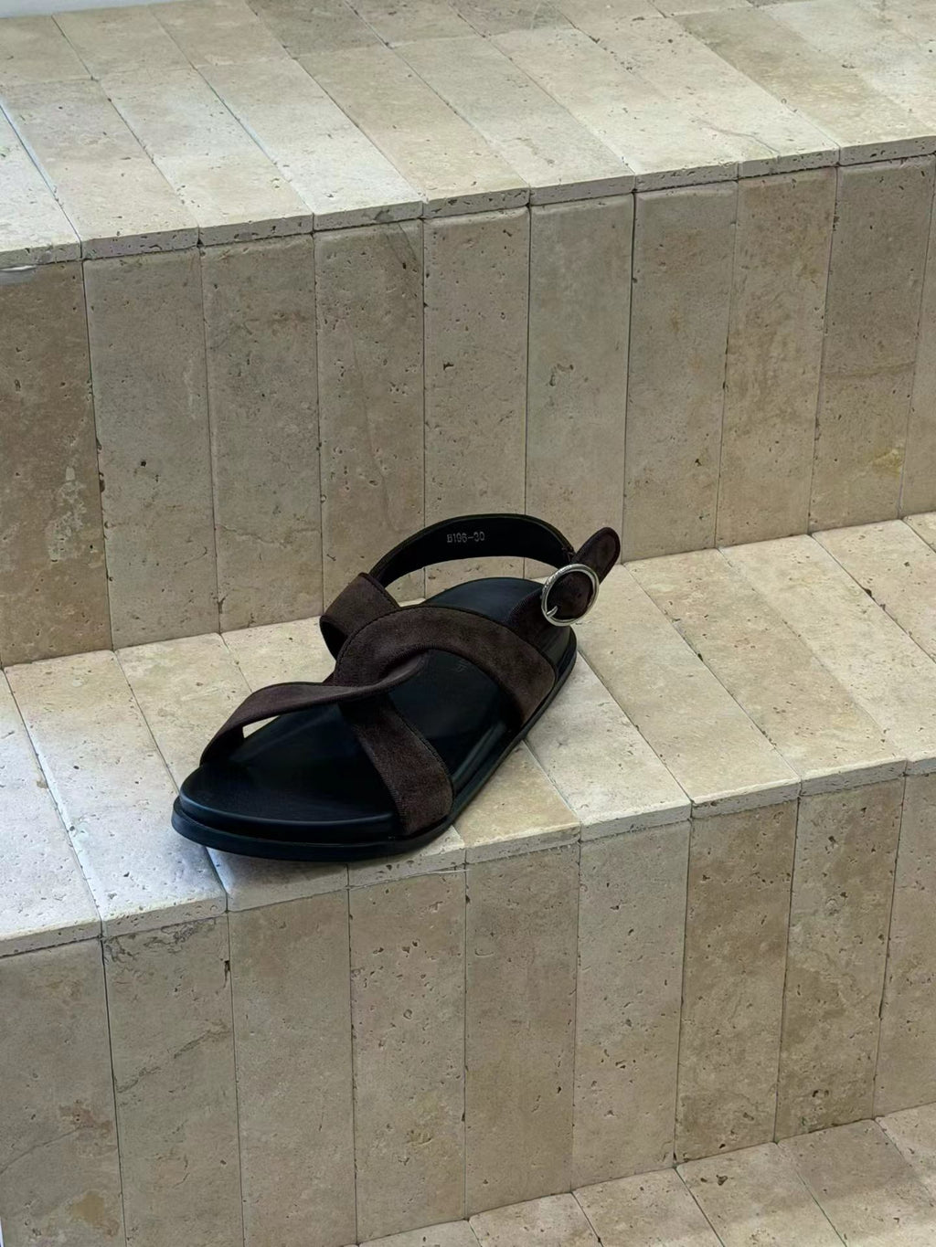 Siena Handcrafted Leather Cross-Strap Sandals