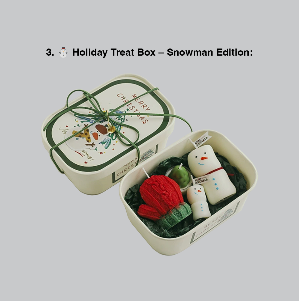 Holiday Candle Gift Box Set