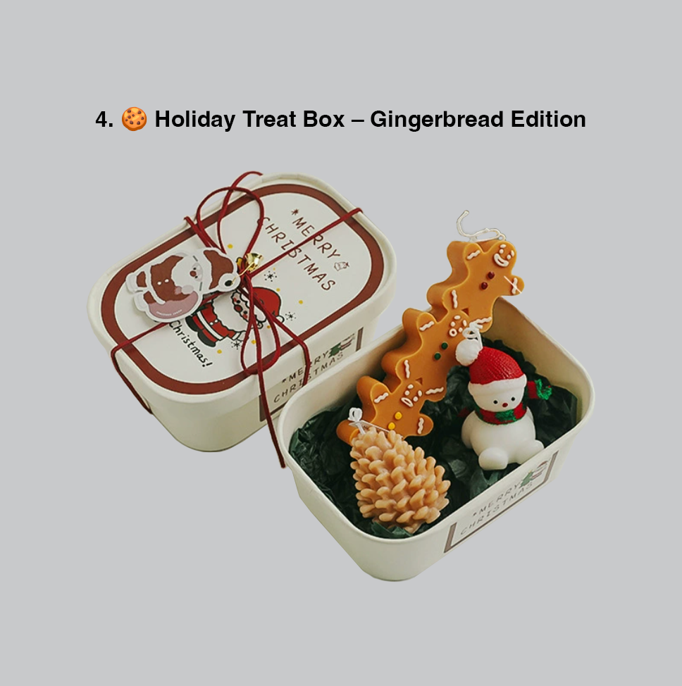 Holiday Candle Gift Box Set