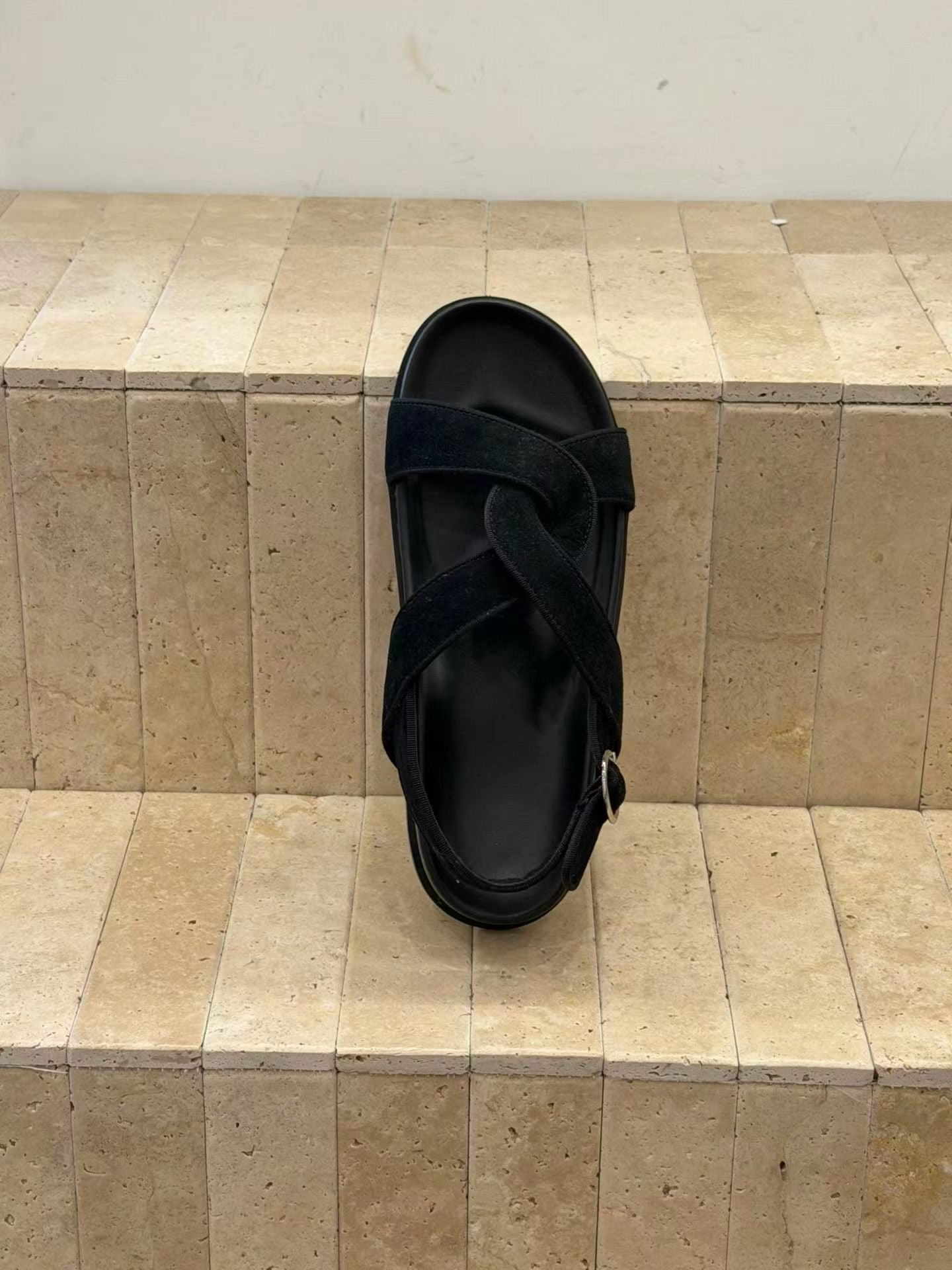 Siena Handcrafted Leather Cross-Strap Sandals