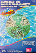 Green Glitter Beach Ball