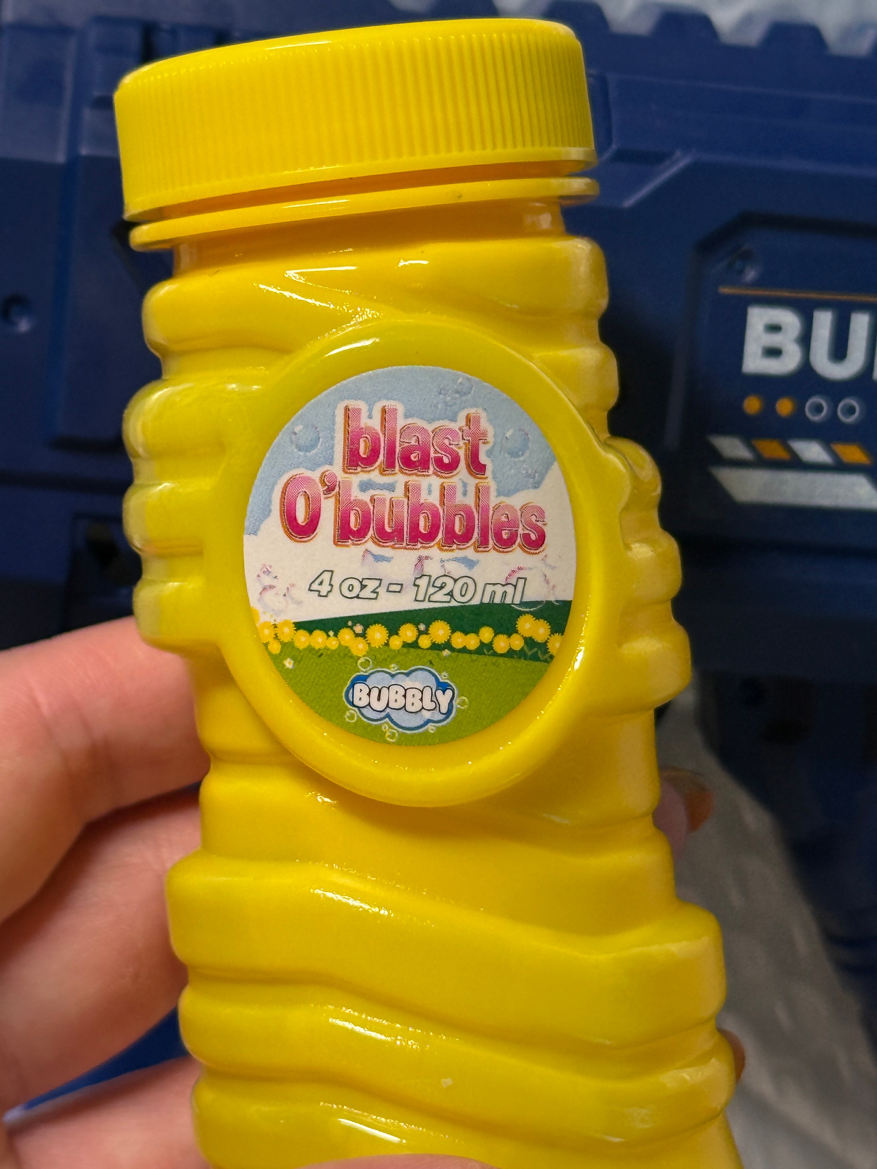 4oz bubble solution