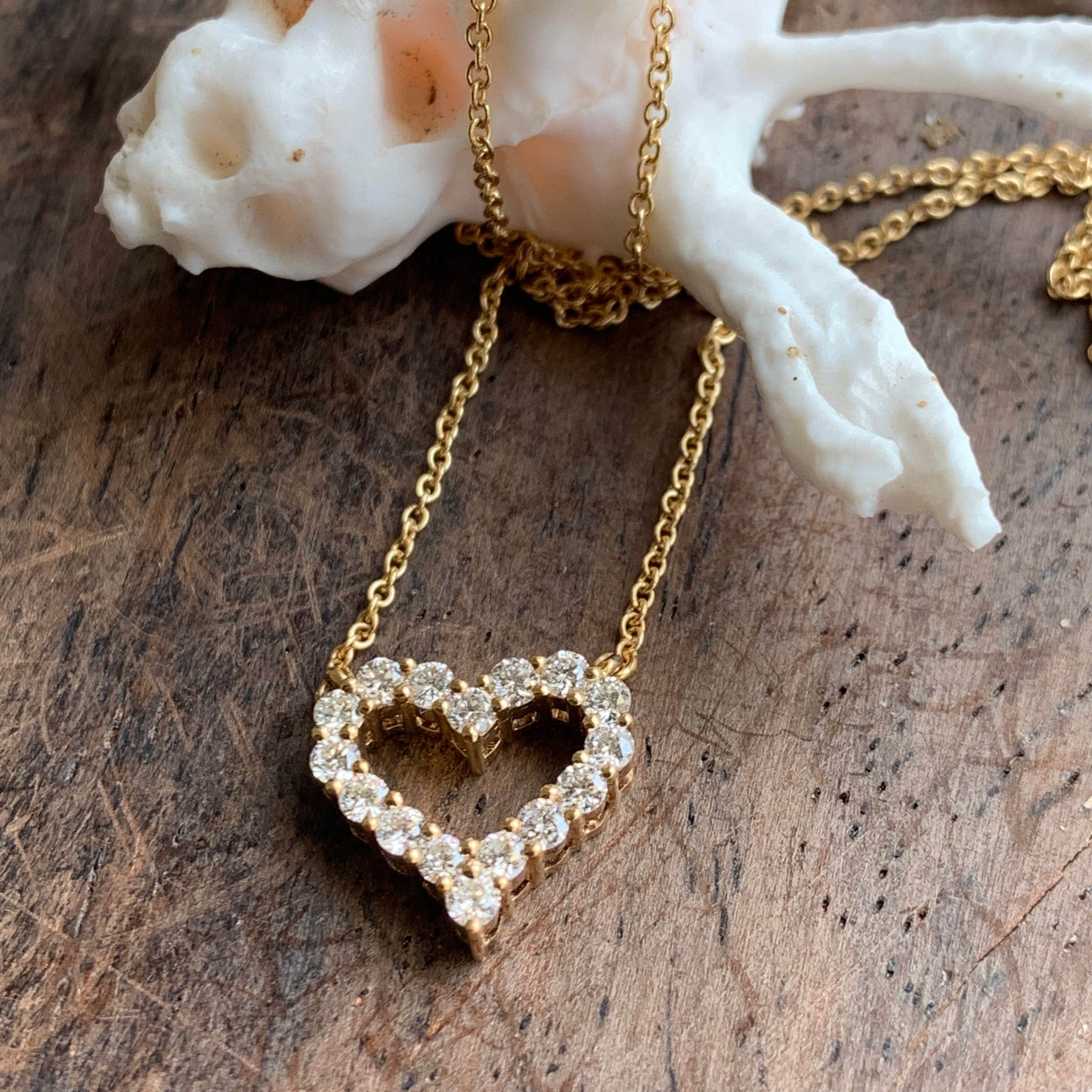 Heart Diamond Necklace