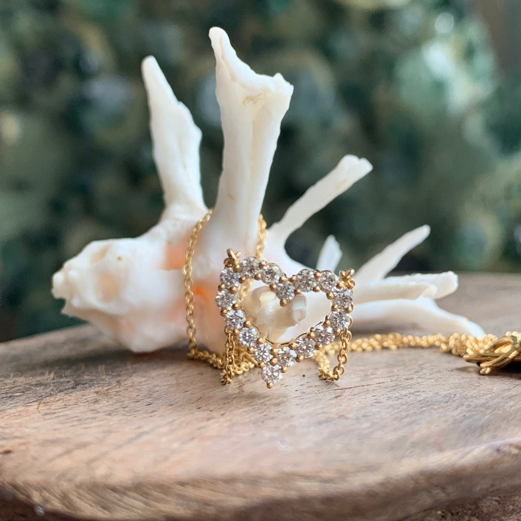 Heart Diamond Necklace