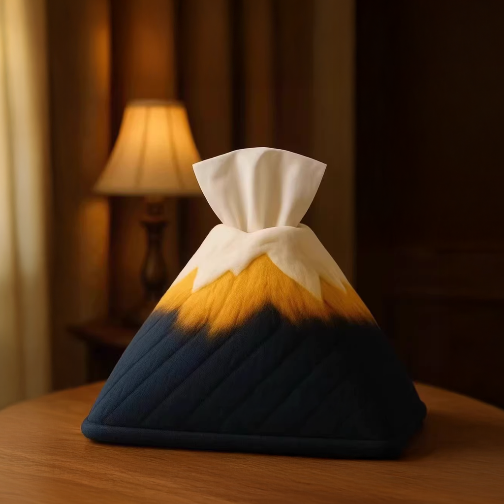Sunrise Mountain Tissue Box Décor