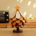 Bamboo Christmas Tree Heat Pad Decor