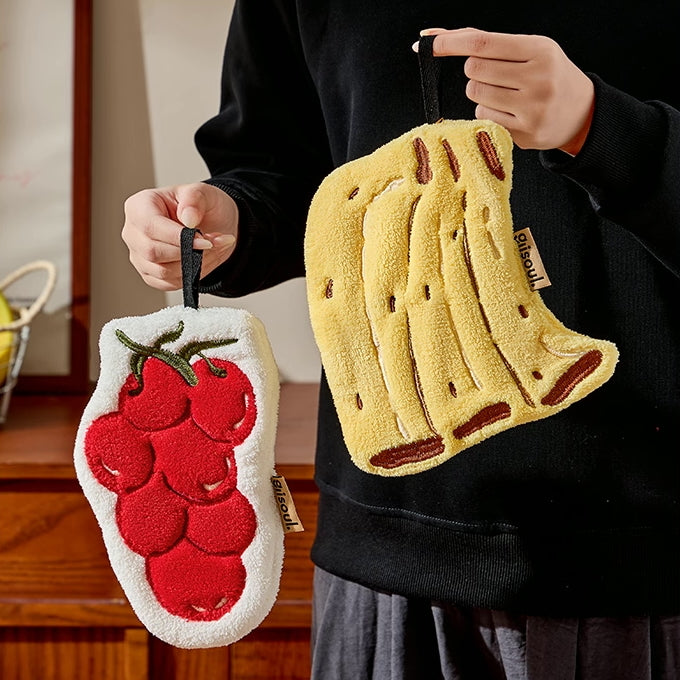 Fruit-shaped Hanging Hand Towel