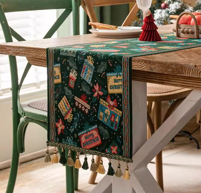 Elegant Christmas Table Runner