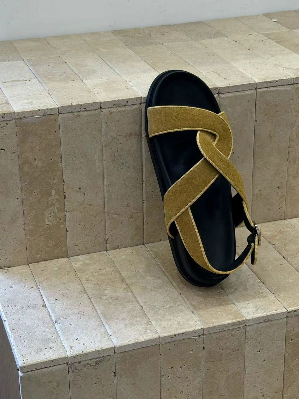 Siena Handcrafted Leather Cross-Strap Sandals