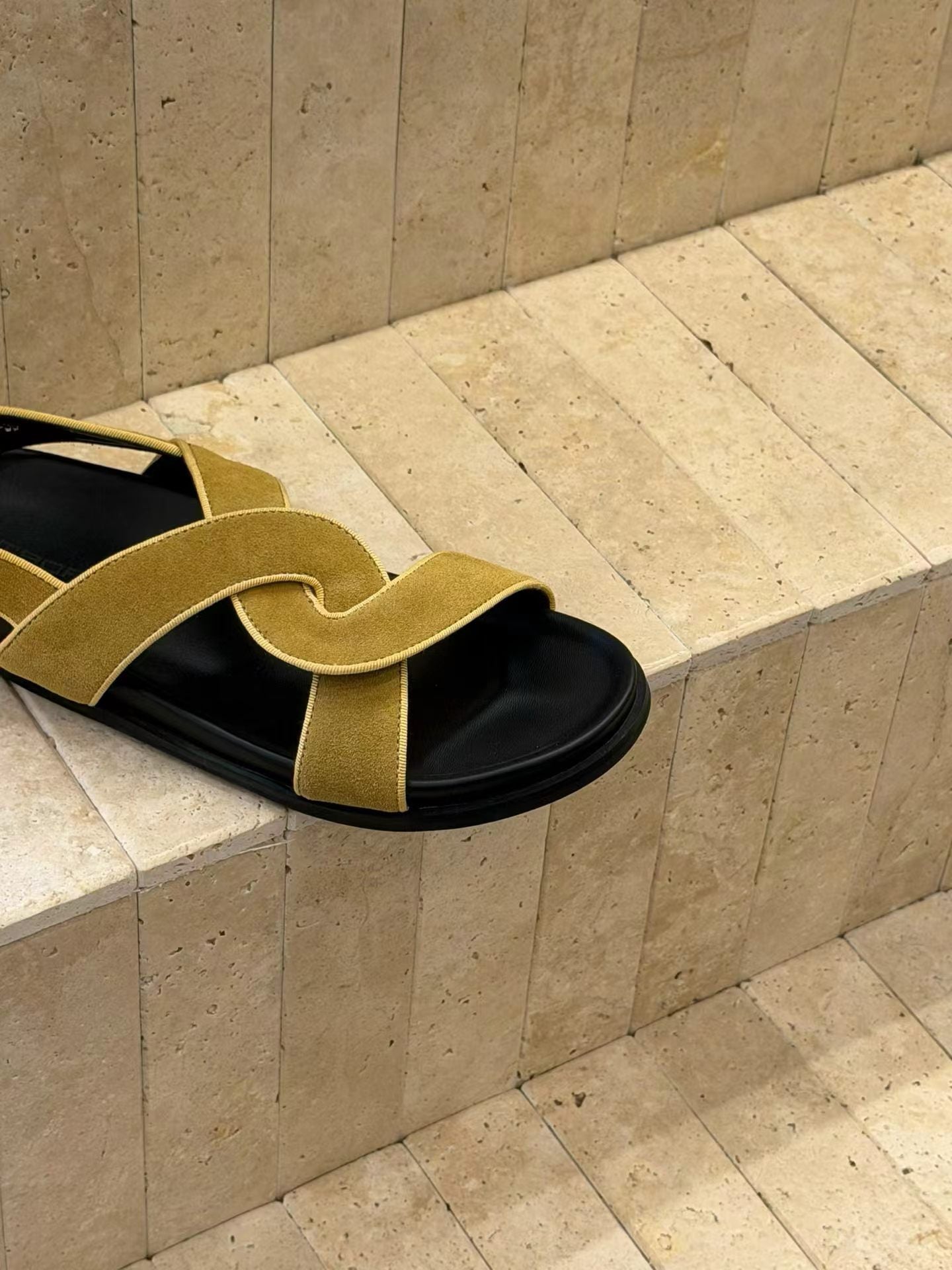 Siena Handcrafted Leather Cross-Strap Sandals